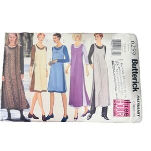 Butterick Misses Tabard Top Dress Pants Pattern 6259 Size 12, 14, 16 Y2K T68
